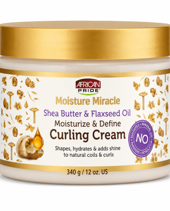 African Pride Moisture Miracle Curling Cream 12 oz crème coiffante pour boucles