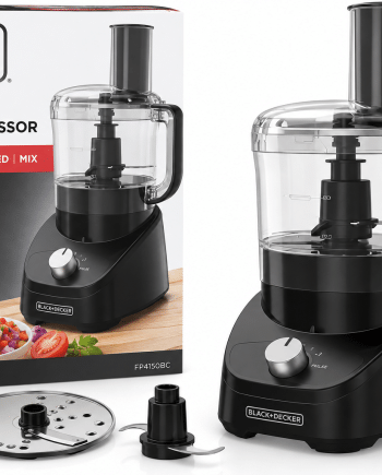 Black+Decker Robot culinaire 8 tasses 450 W