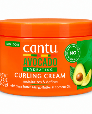 Cantu Avocado Curling Cream 340 g crème coiffante à l’huile d’avocat pour cheveux bouclés et texturés