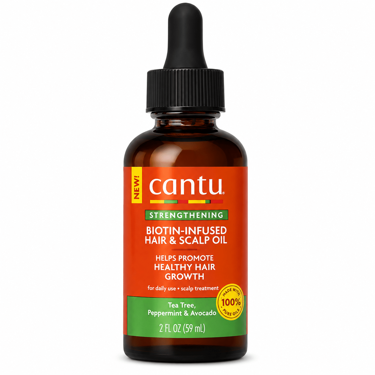 Cantu Biotin Infused Hair & Scalp Oil 2 oz huile capillaire à la biotine pour cheveux et cuir chevelu