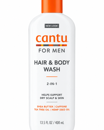 Cantu For Men Hair & Body Wash 2-in-1 400 ml nettoyant cheveux et corps pour homme