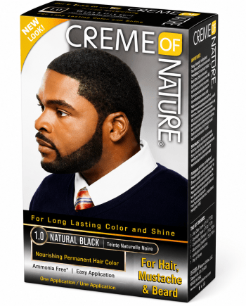 Creme of Nature Nourishing Permanent Hair Color Natural Black 1.0 coloration capillaire noire naturelle