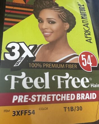 Eve Hair - 3X Feel Free Pre Stretched Braid 54''