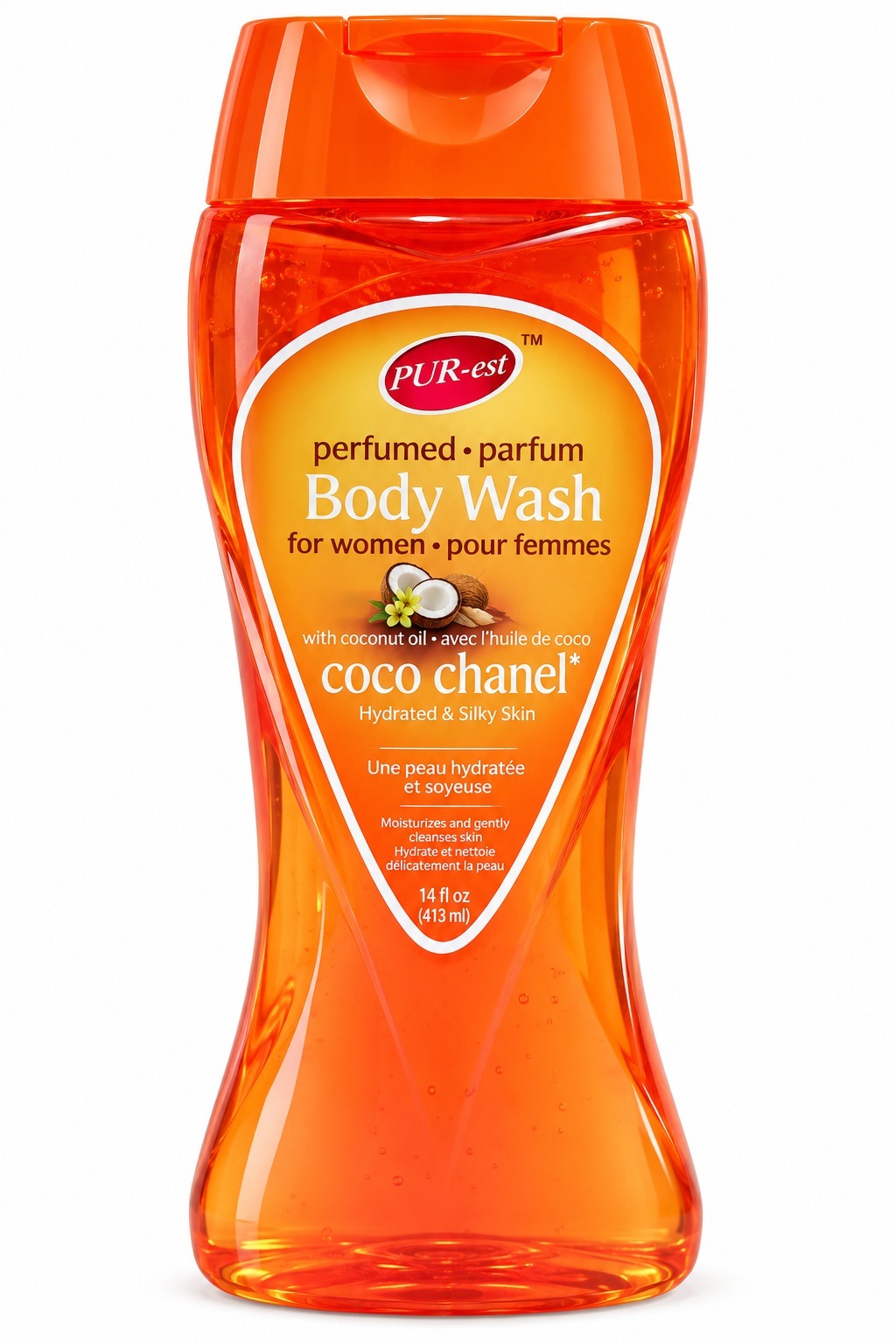 PUR-est Body Wash For Women Coco Chanel 14 oz