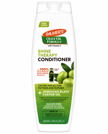 Palmer's Olive Oil Formula Shine Therapy Conditioner 13.5 oz pour cheveux secs et ternes.