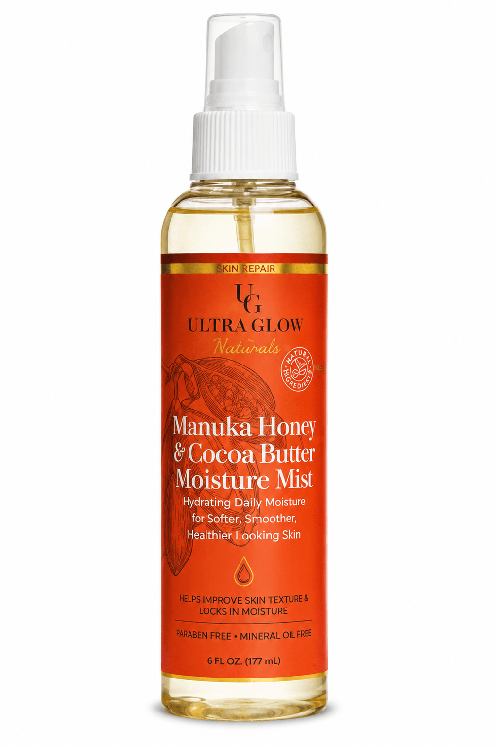 Ultra Glow - Manuka honey & cocoa butter Moisture mist 6 oz