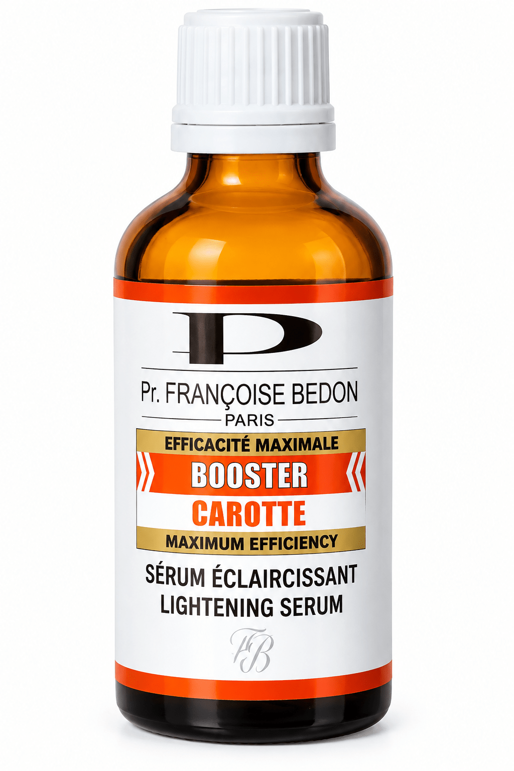 Pr. Françoise Bedon Sérum Booster Carotte 50 ml soin ciblé à la carotte.