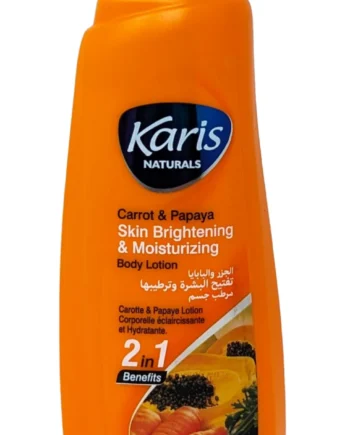 Karis Naturals - Carrot &amp; Papaya Body Lotion 400 ml