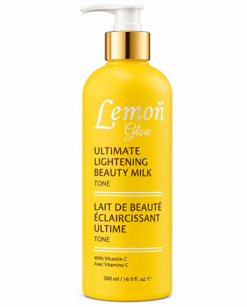 Lemon Glow - Lait de Beauté Éclaircissant Ultime 500 ml
