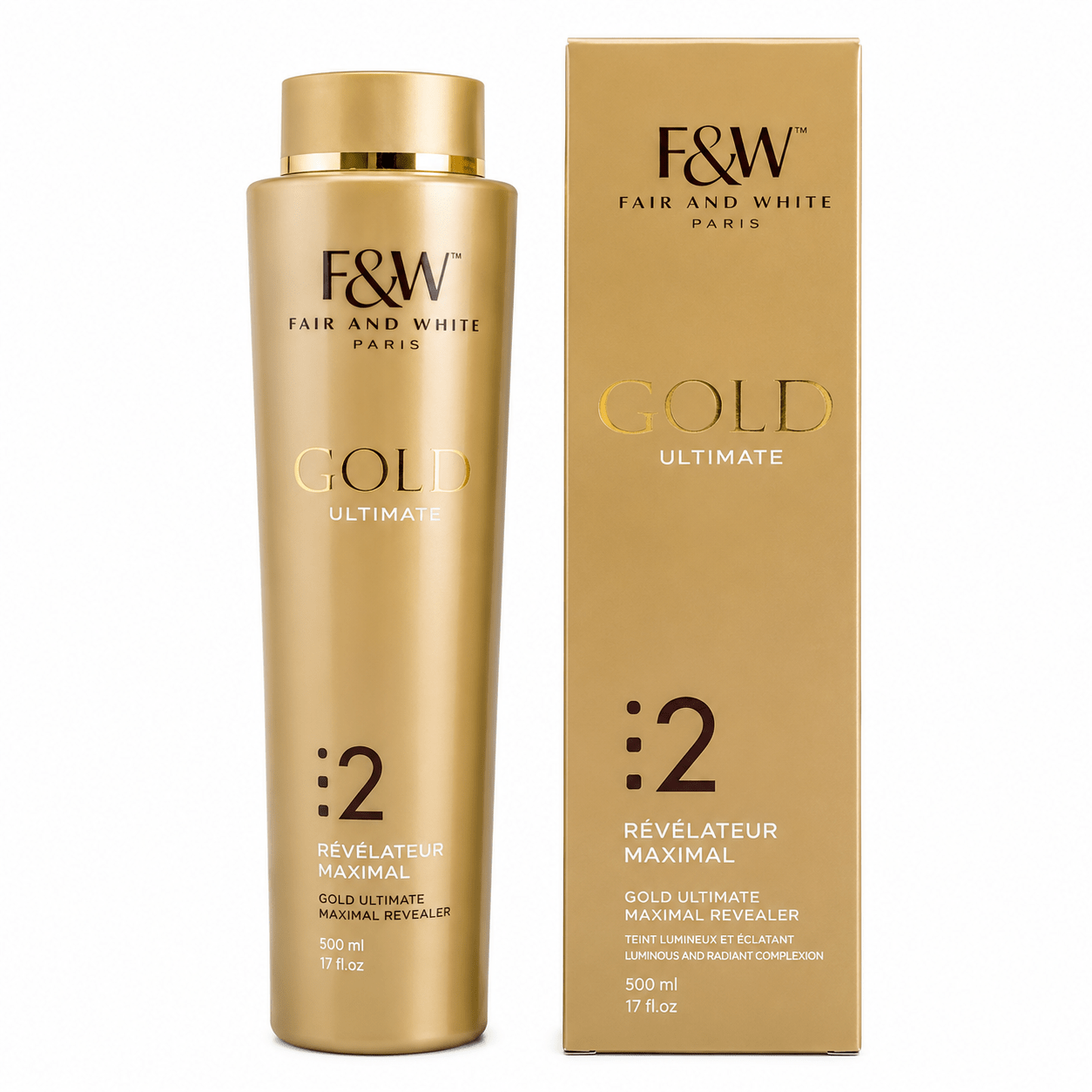 F&W Paris Gold Ultimate 2 Developer Milk 500 ml