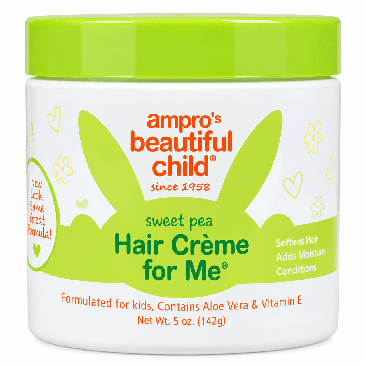 Ampro’s Beautiful Child Hair Crème for Me 5 oz crème capillaire pour enfants.