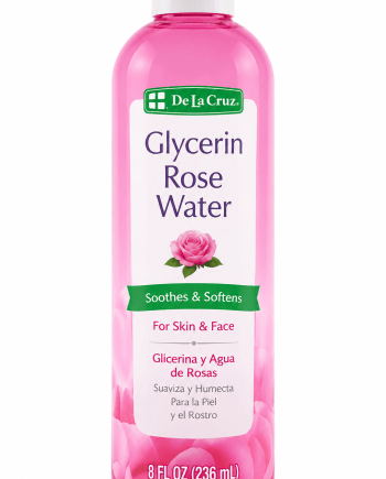 De La Cruz Glycerin & Rose Water 8 oz