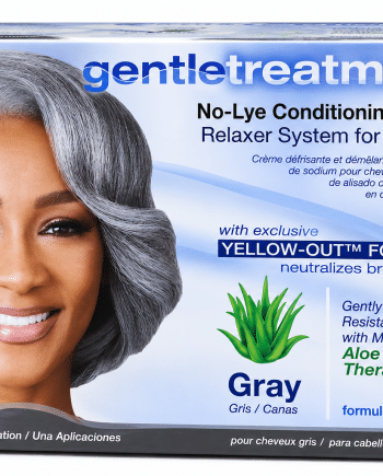 Gentle Treatment No-Lye Conditioning Crème Relaxer System Gray