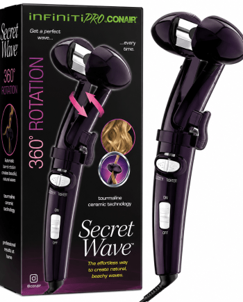 InfinitiPRO by Conair Secret Wave appareil coiffant à rotation automatique 360°.