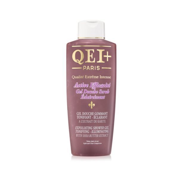 QEI – Active efficacité gel douche gommant Éclaircissant 1000 ml