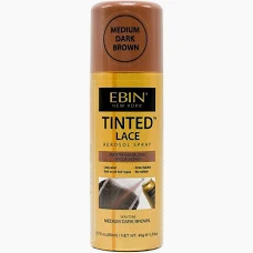 Ebin - Tinted Lace Aerosol Spray Medium Dark Brown 150 ml