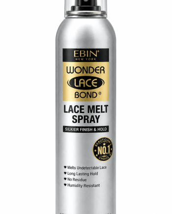 Ebin Lace Melt Spray 180 ml spray de finition pour lace wigs et dentelle.