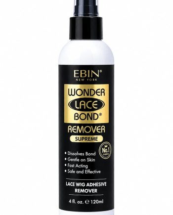 Ebin Wonder Lace Wig Adhesive Remover Supreme 120 ml dissolvant pour adhésif de lace wig.