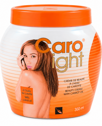 Caro Light crème de beauté à l’huile de carotte 300 ml soin corporel nourrissant