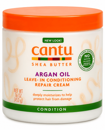 Cantu Argan Oil Leave-In Conditioning Repair Cream 16 oz crème sans rinçage à l’huile d’argan