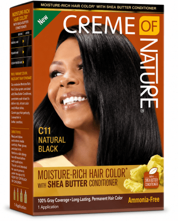 Creme of Nature Hair Color Natural Black C11 coloration permanente