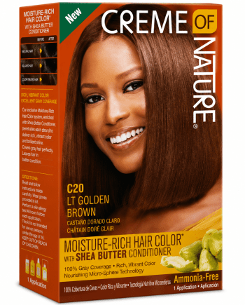 Creme of Nature Moisture-Rich Hair Color Golden Brown coloration permanente