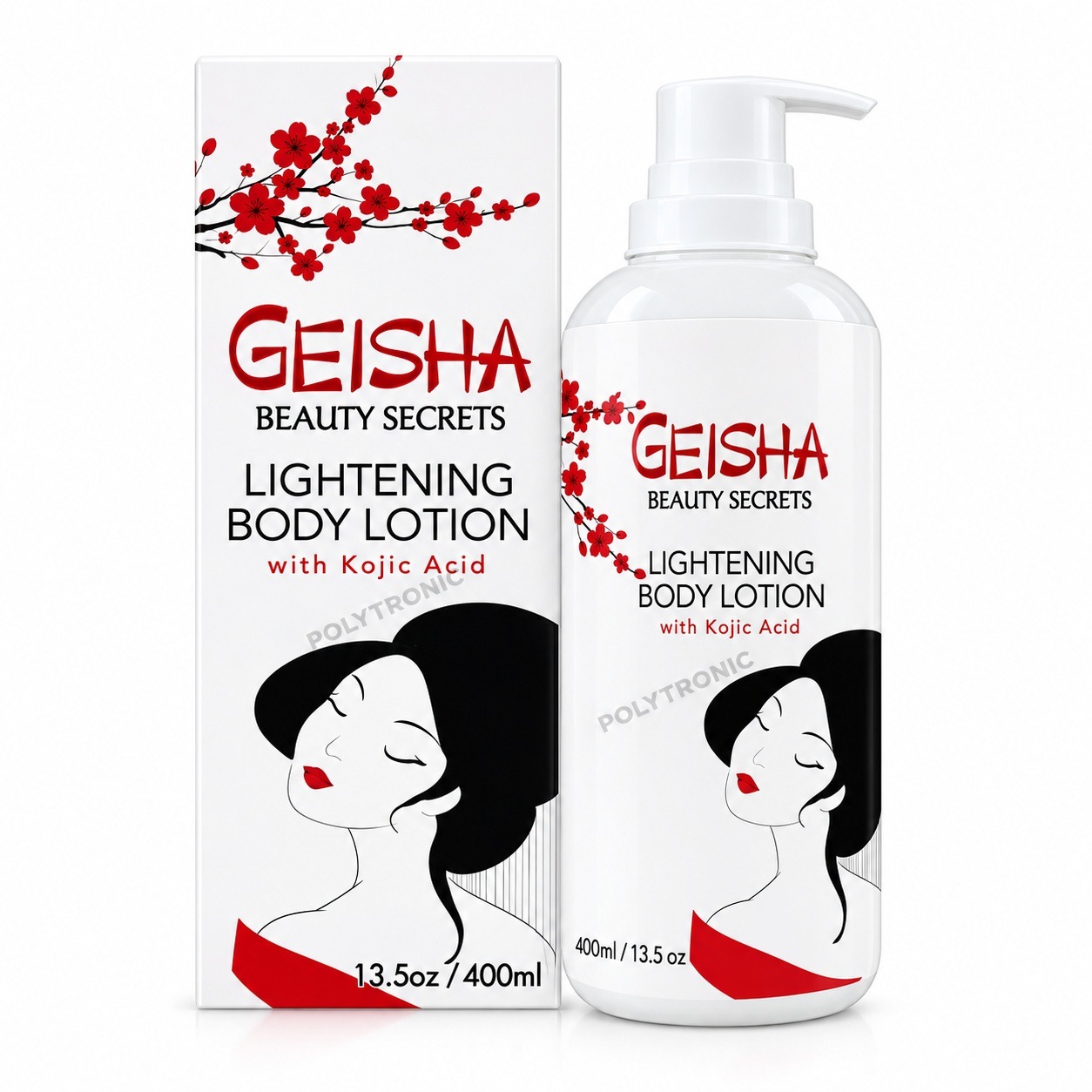 Geisha Beauty Secrets Brightening Body Lotion 400 ml
