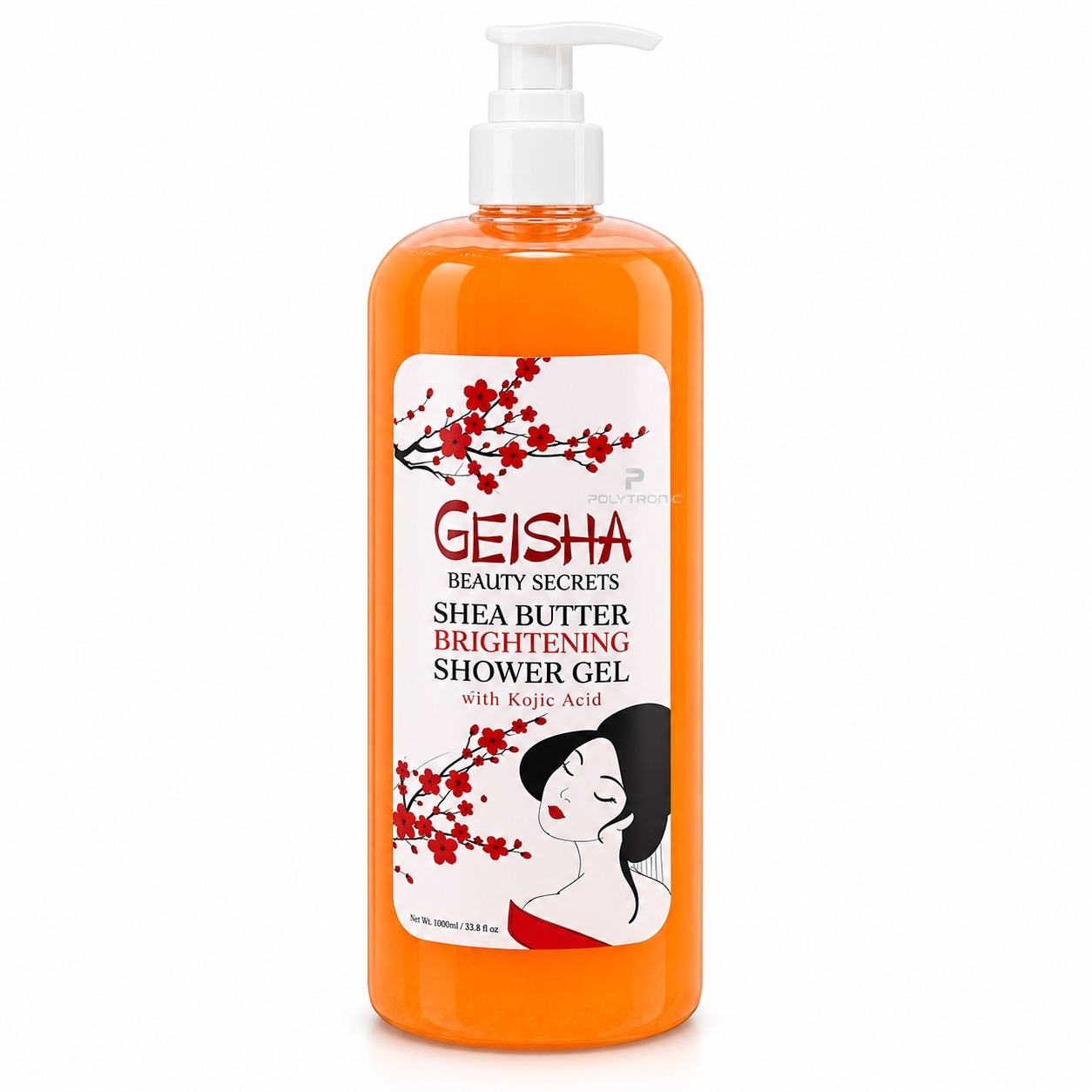 Geisha Beauty Secrets Shea Butter Brightening Shower Gel 1000 ml
