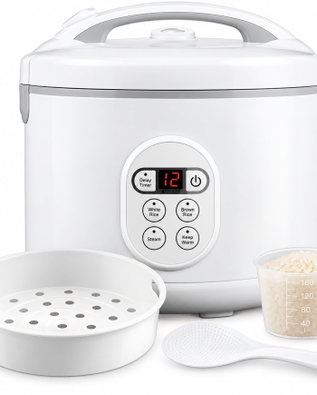Haûz Living Cuiseur à riz et à vapeur numérique 1,2 L ARZD260