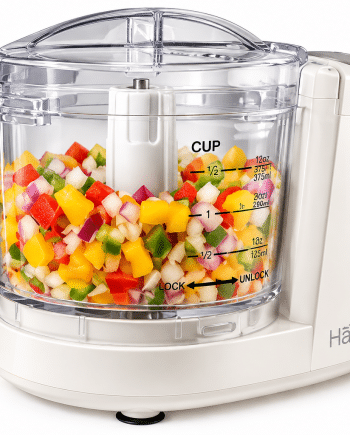 Haûz Living Mini hachoir 1,5 tasse 375 ml 100 W