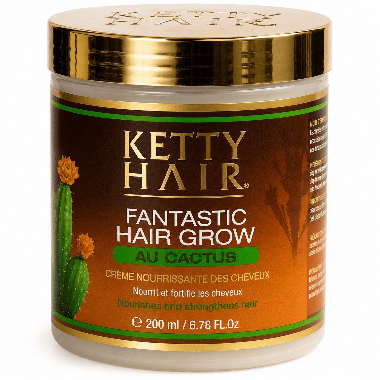 Ketty Hair Fantastic Hair Grow au cactus 200 ml