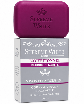 Suprême White Paris Exceptional Face and Body Soap, 200 g.