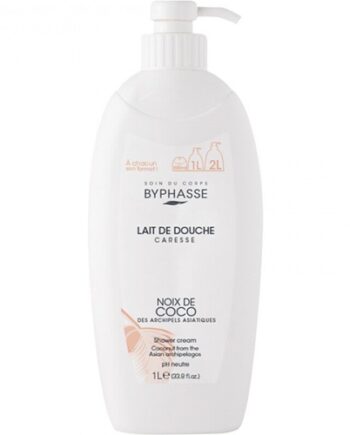 BYPHASSE lait de douche caresse noix de coco 1 Litre