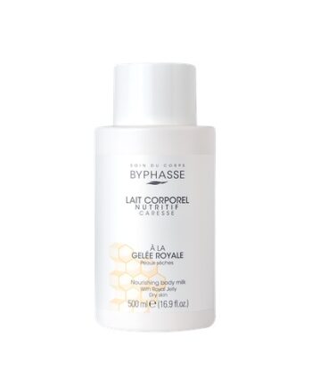 BYPHASSE lait corporel nutritif caresse à la gelée royale 500ml