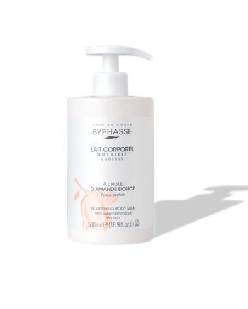 BYPHASSE lait corporel nutritif caresse pump 500ml