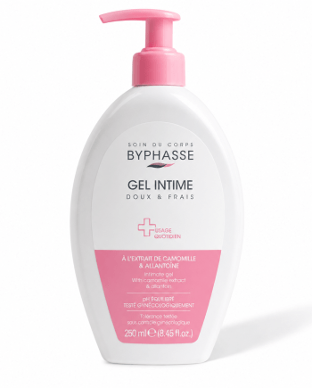 Byphasse gel nettoyant intime douceur et fraîcheur 250 ml