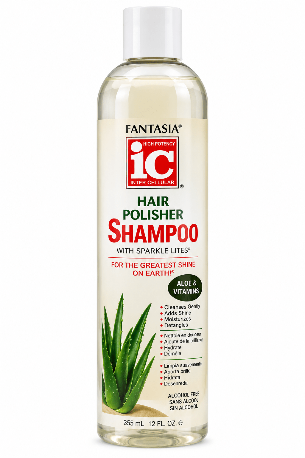 Fantasia IC Hair Polisher Shampoo 12 oz