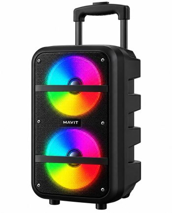 Havit SQ116BT Portable Bluetooth Black Trolley Speaker with Microphone