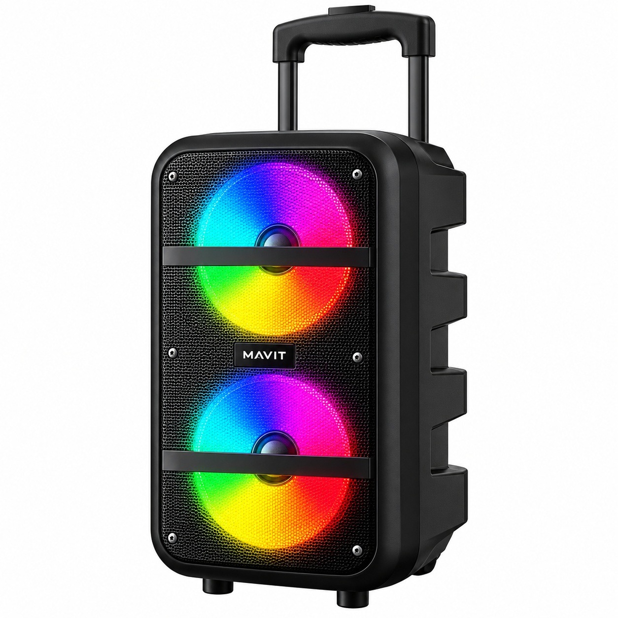 Havit SQ116BT Portable Bluetooth Black Trolley Speaker with Microphone