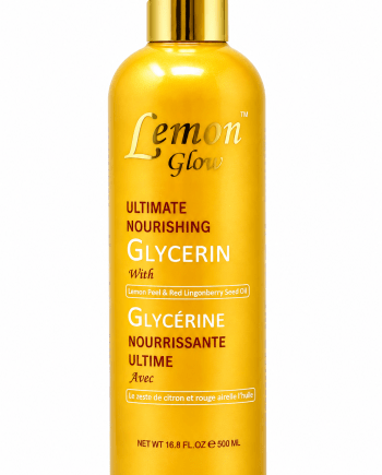 Lemon Glow Glycérine Nourrissante Ultime 500 ml soin corporel.