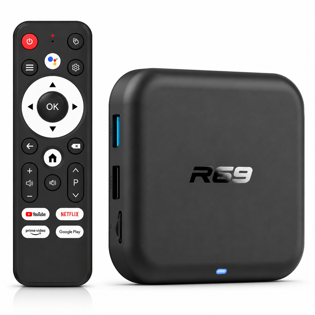 R69 Rockchip 3518 TV Box HDR 10 Ultra HD 4K Android
