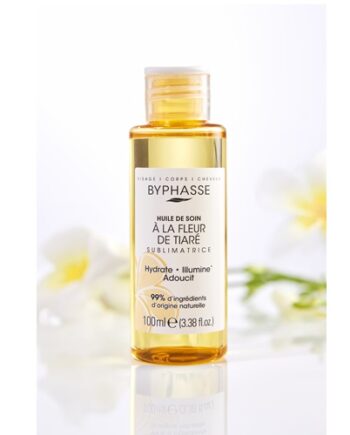 BYPHASSE huile de soin à la fleur de tiaré sublimatrice 100 ml