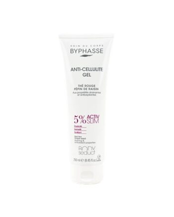 BYPHASSE anti-cellulite gel thé rouge & pépin de raison 250ml