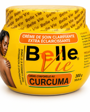 Belle Vie Turmeric Body Cream, 300 g, to moisturize and soften the skin.