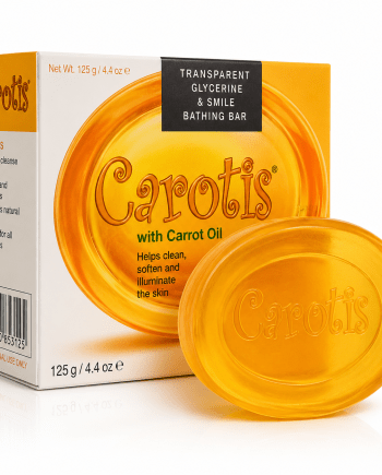 Carotis savon transparent à huile de carotte 125 g savon de beauté éclat