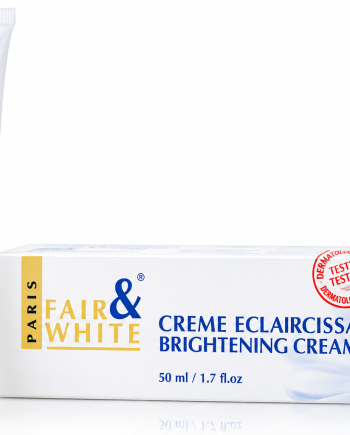 F&W - Crème unifiante en tube 50 ml soin corporel pour unifier la peau.