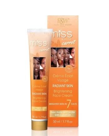F&amp;W Miss White - Face Cream Carrot 50 ml