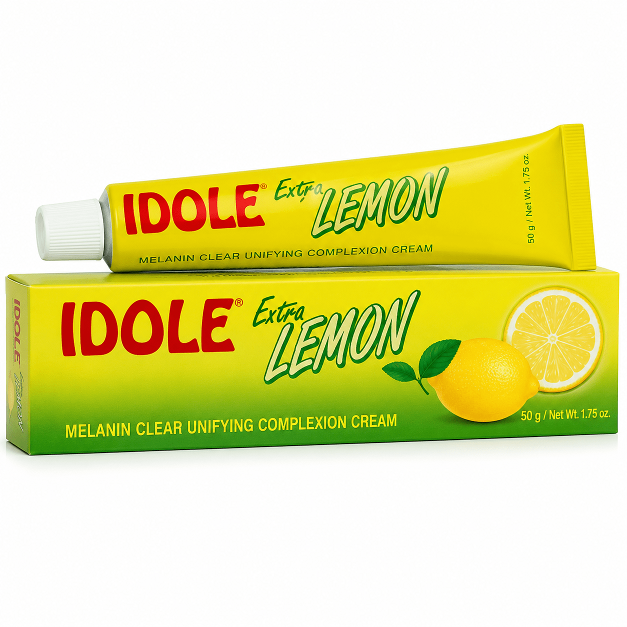 Idole - Crème unifiante citron en tube 50 g