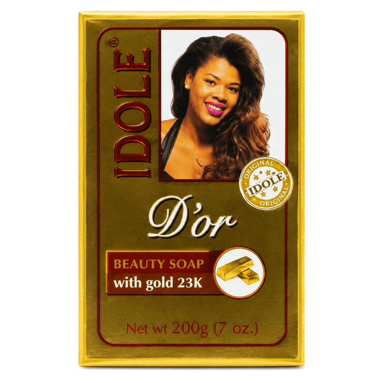 Idole - Savon Gommant D'or 200 g
