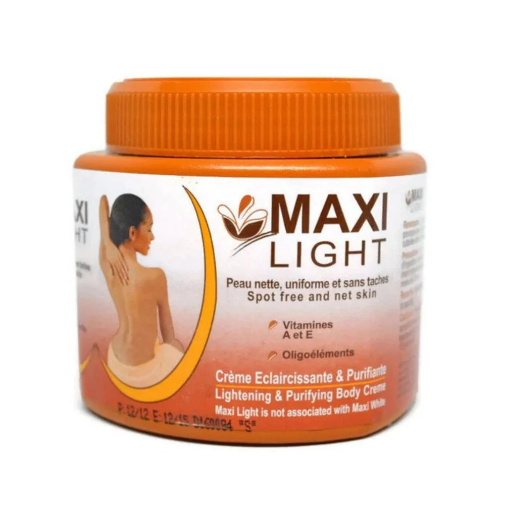 Maxi Light - Crème unifiante & purifiante 550 ml soin corporel